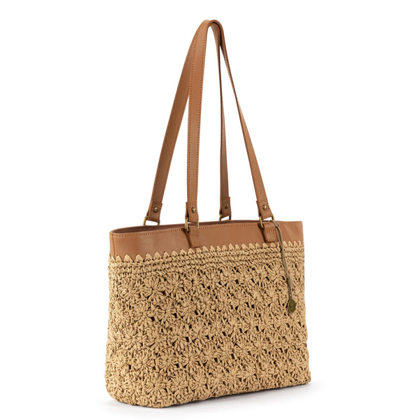 Sakroots Metro Tote Natural Primrose