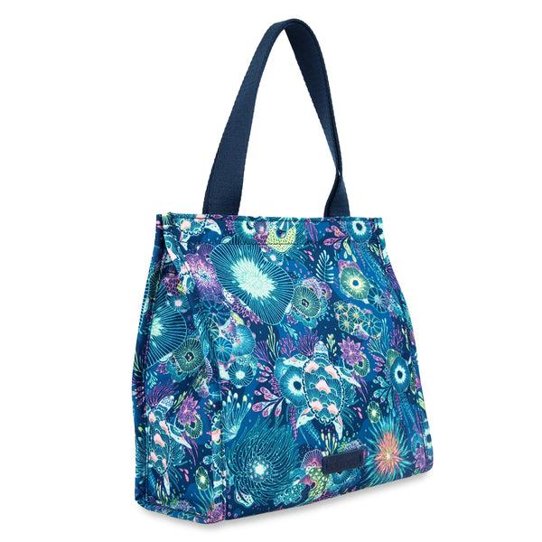 Sakroots On The Go Lunch Bag Royal Blue Seascape
