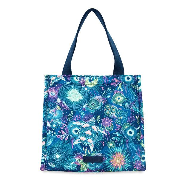 sakroots On The Go Lunch Bag Royal Blue Seascape