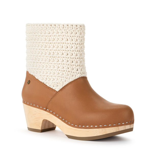 Sakroots Paloma Clog Boot Tobacco