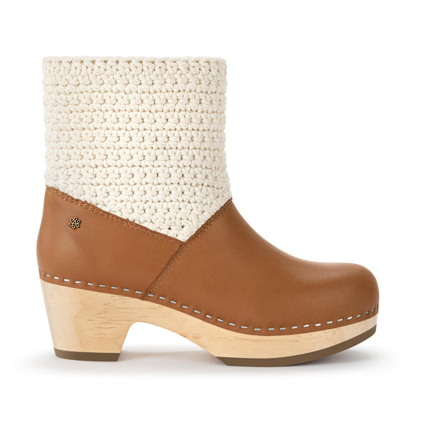 sakroots Paloma Clog Boot Tobacco