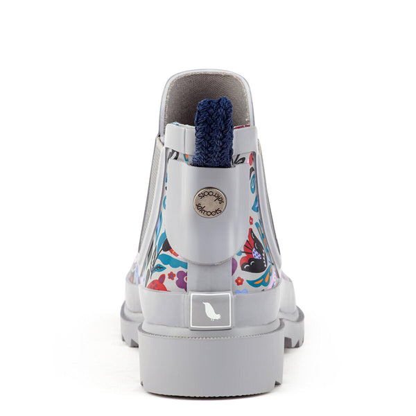 Sakroots Rhyme Rainboot Crimson Enchanted Forest