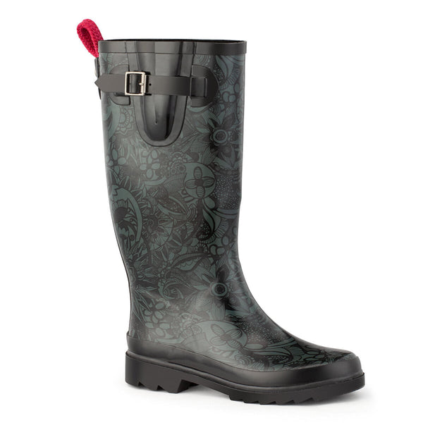 Sakroots Rhythm Rainboot Black Spirit Desert