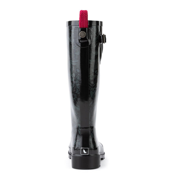 Sakroots Rhythm Rainboot Black Spirit Desert
