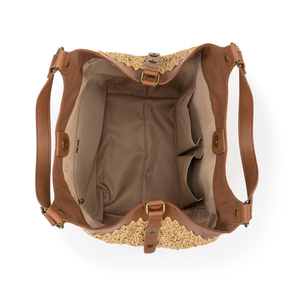 Sakroots Roma Shopper Natural Primrose