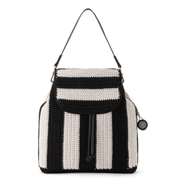 Sakroots Sayulita Backpack Black Stripe