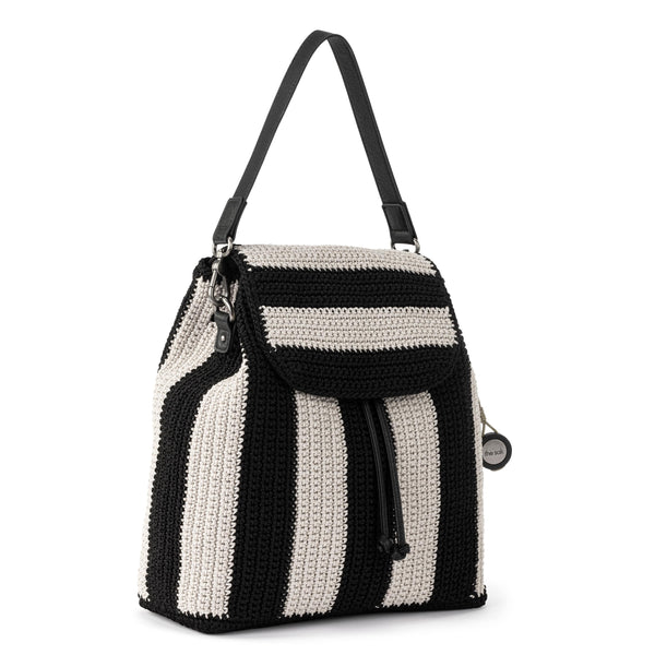 Sakroots Sayulita Backpack Black Stripe