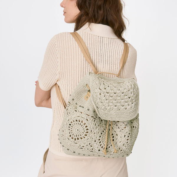 Sakroots Sayulita Backpack Natural Medallion
