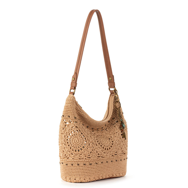 Sakroots Sequoia Hobo Bamboo Medallion