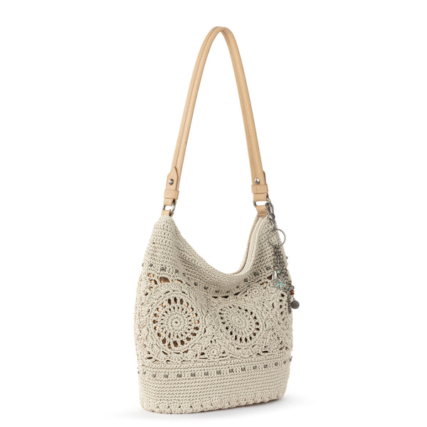 Sakroots Sequoia Hobo Natural Medallion