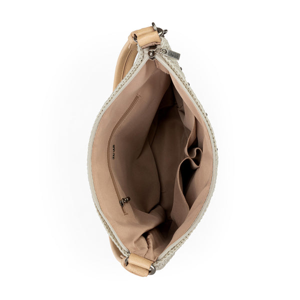 Sakroots Sequoia Hobo Natural Medallion