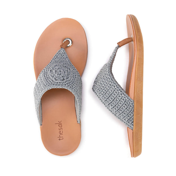 Sakroots Shana Sandal Dove Sparkle