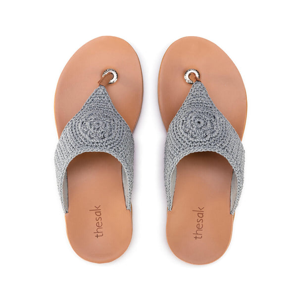 sakroots Shana Sandal Dove Sparkle