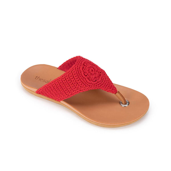 Sakroots Shana Sandal Rocket Red