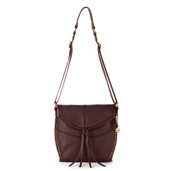 Sakroots Silverlake Flap Crossbody Mahogany