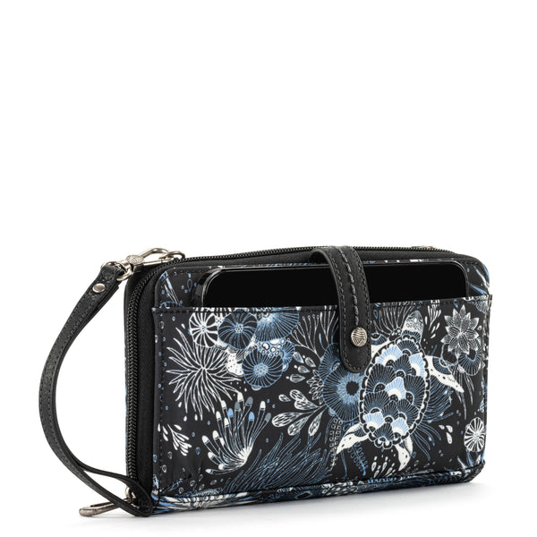 Sakroots Smartphone Wallet Midnight Seascape