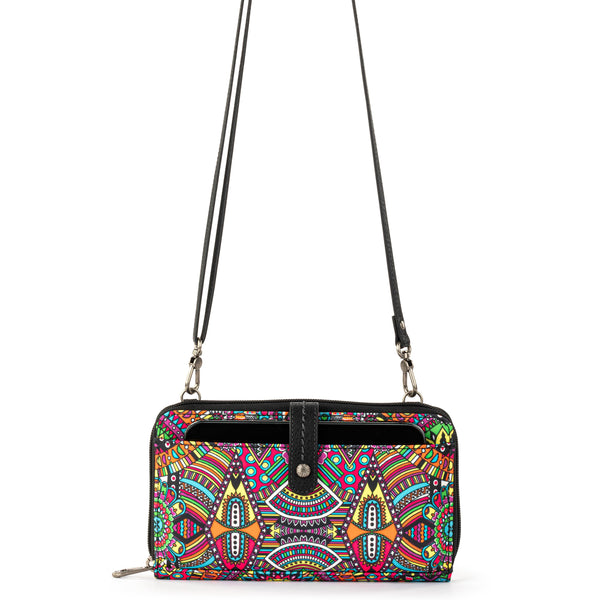 Sakroots Smartphone Wallet Rainbow Wanderlust