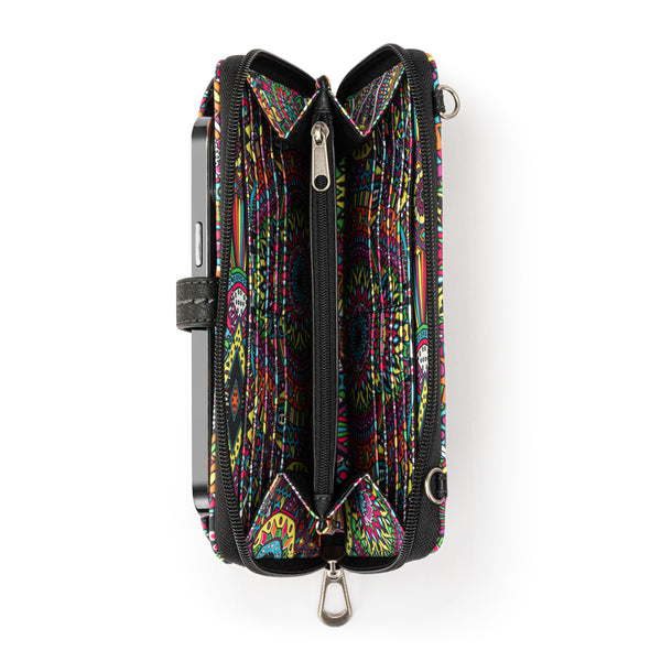 Sakroots Smartphone Wallet Rainbow Wanderlust