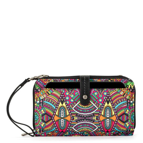 sakroots Smartphone Wallet Rainbow Wanderlust