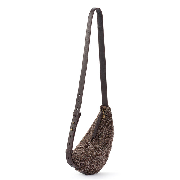 Sakroots Tess Sling Brown Static