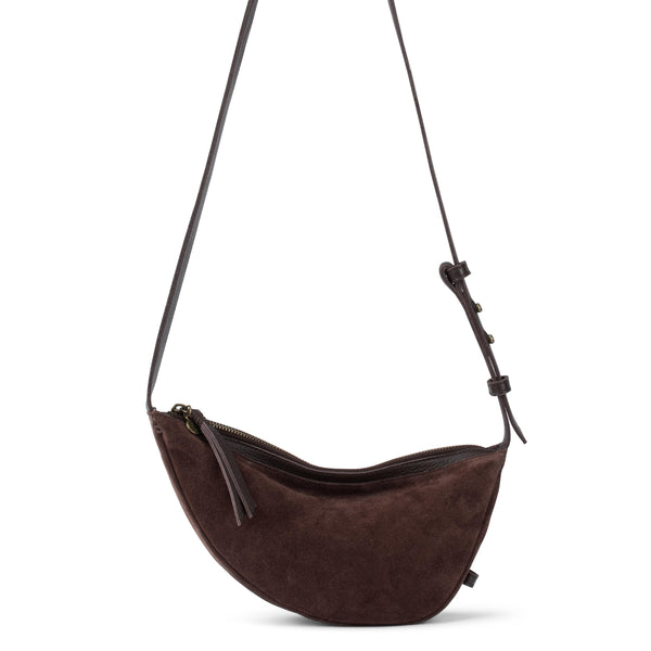 Sakroots Tess Sling Mahogany Suede