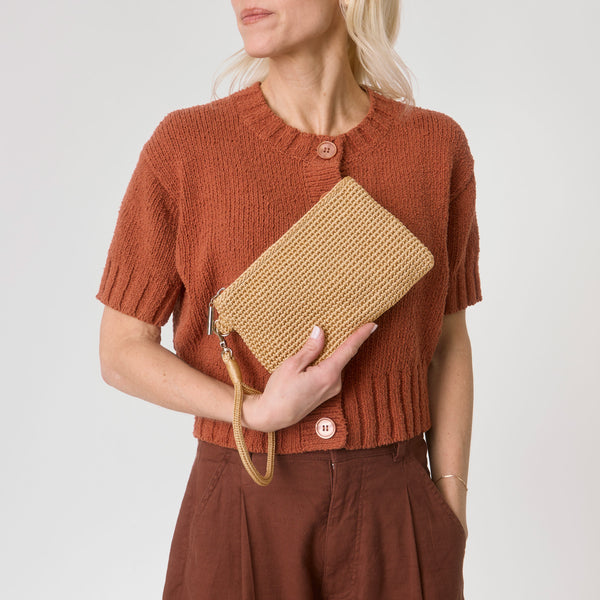 Sakroots Vita Wristlet Bamboo