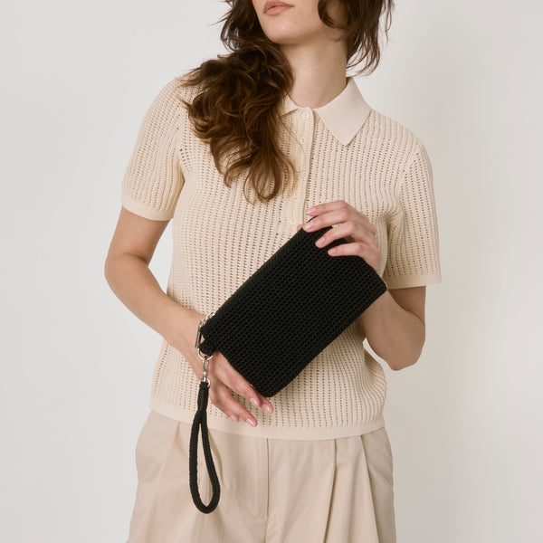 Sakroots Vita Wristlet Black