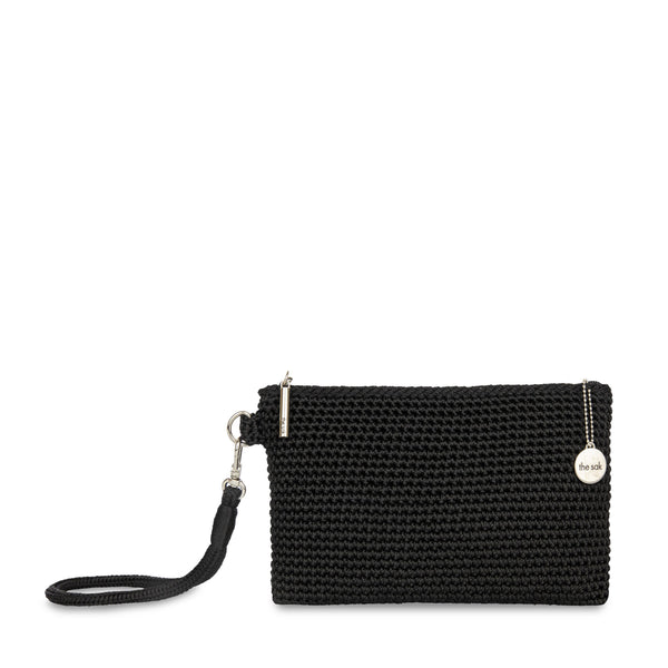 sakroots Vita Wristlet Black