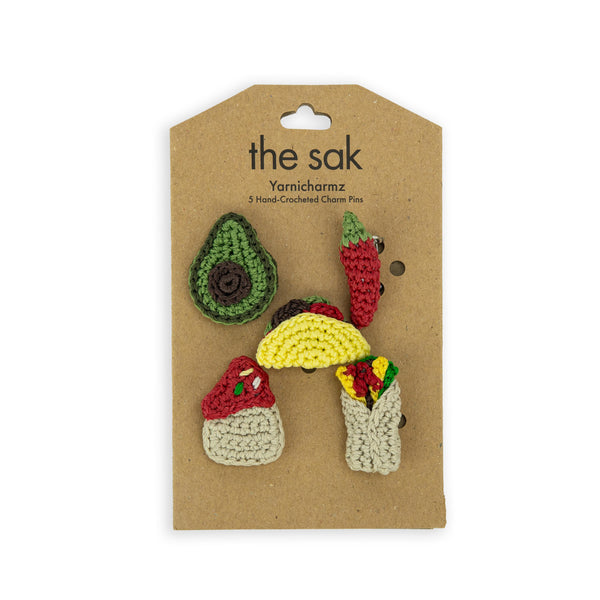 Sakroots Yarnicharmz 5 Pack Mexican Food