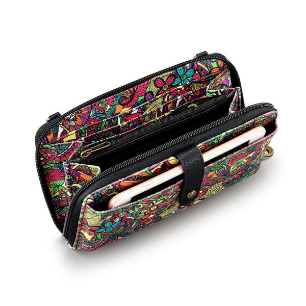 Sakroots Smartphone Wallet Rainbow Spirit Desert Snap