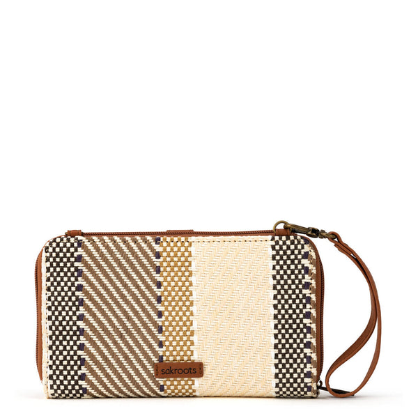 Sakroots Smartphone Wallet Tobacco Batik World Woven
