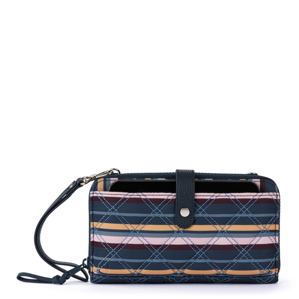 sakroots Smartphone Wallet Vibrant Multi Diamond Quilted