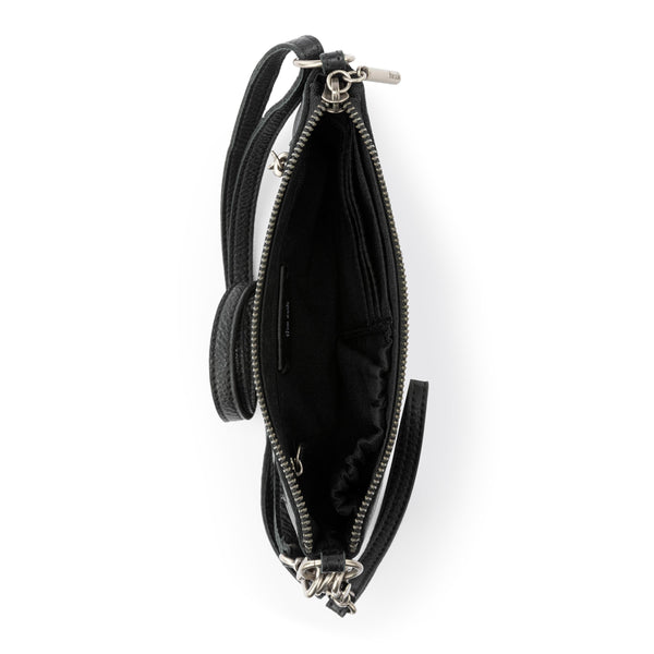 Sakroots Vita Convertible Wristlet Black Silver Stud
