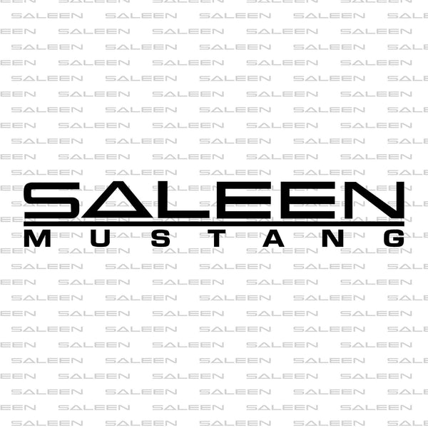 saleen Decal Decklid Saleen Mustang 89-93 Saleen Mustang