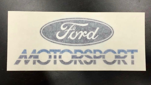 saleen Decal Quarter Window Motorsport 84-88 Saleen Mustang