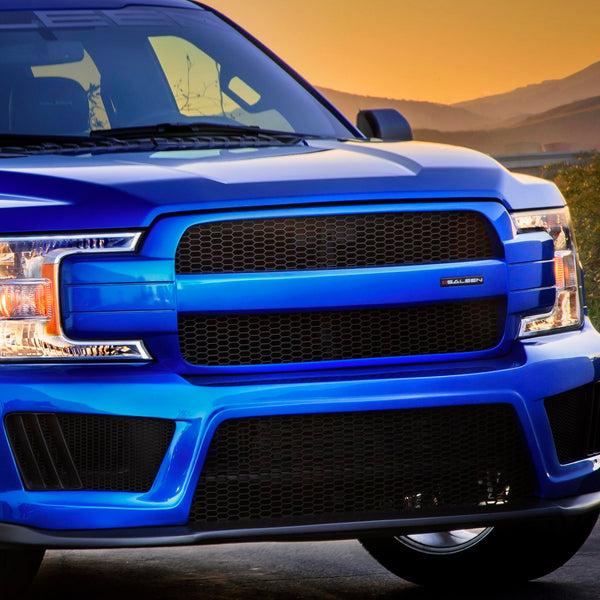 saleen Front Fascia – 2018–2020 Ford F-150 (Black Label SporTruck)