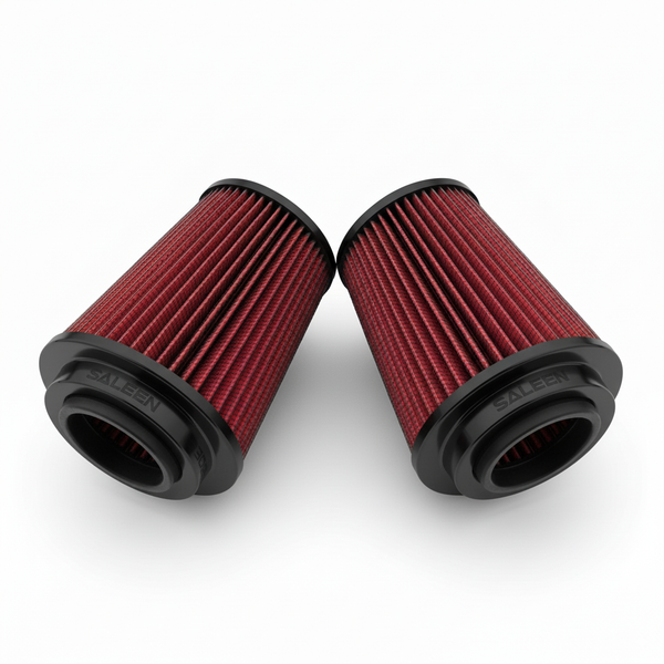 saleen High-Flow Air Filter Set (2) – 2024+ Mustang GT & Dark Horse (S650)
