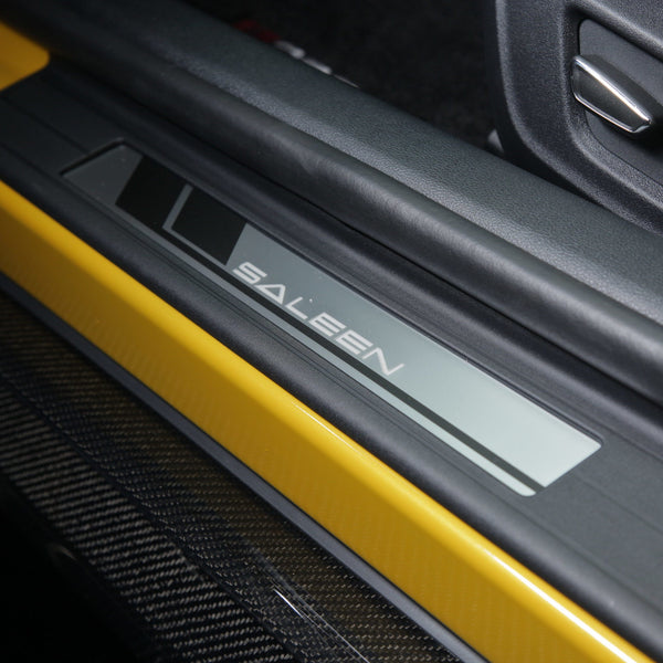 saleen Illuminated Door Sill Trim Plate MY15-23 S302