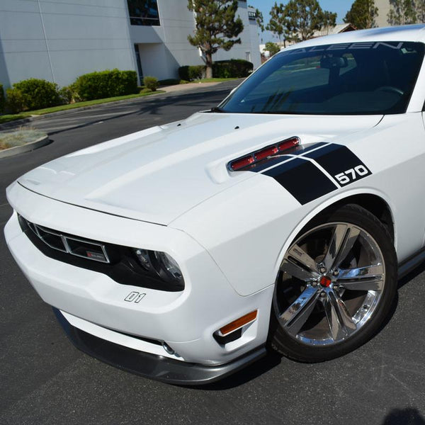 Saleen Induction Hood Dual Side With Mesh 08-23 R/T SRT S570