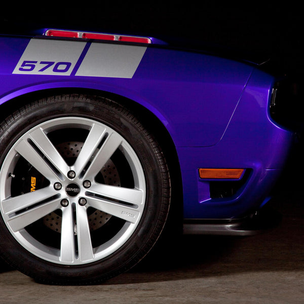 Saleen Induction Hood Dual Side With Mesh 08-23 R/T SRT S570