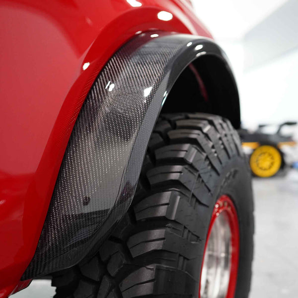 saleen Carbon Fiber Fender Flare Set 2021+ BRONCO