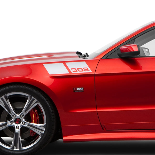 saleen Decal Fender 302 Chevron 11-14 S302