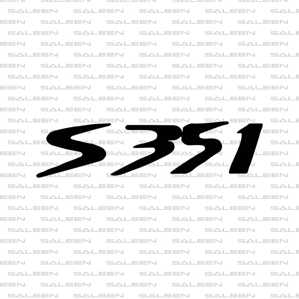 saleen Decal Hood S351 94-98 S351