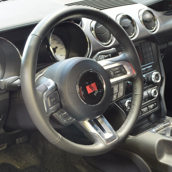 saleen Emblem Steering Wheel MY 15+ S302 WL YL