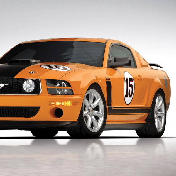 Saleen Parnelli Jones "15" Static Cling Set