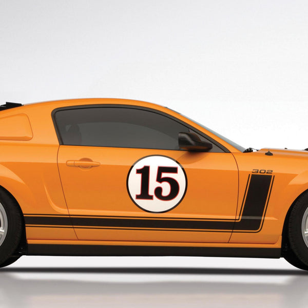 Saleen Parnelli Jones Stripe Set