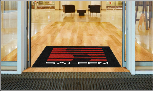 Saleen Saleen Logo Entrance Area Rug