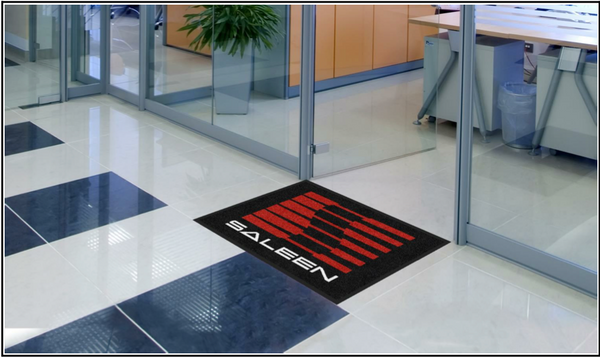 Saleen Saleen Logo Entrance Area Rug