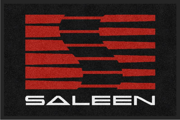 Saleen Saleen Logo Entrance Area Rug