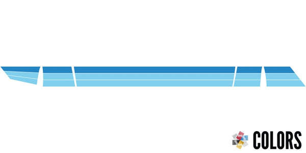 Saleen Stripe Set 84-86 Saleen Mustang